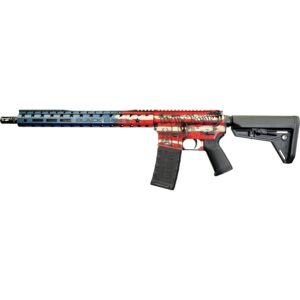 Black Rain Ordnance Spec+ Patriot Rifle 5.56mm 16-inch barrel Old Glory We the People finish