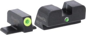 Green Tritium Lime Green Lumi Outline/Green Single Dot for Sig #8 height