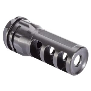 Gemtech 13816 5.56 ETM 3-port muzzle brake in black, 1/2-28, 2.37 in
