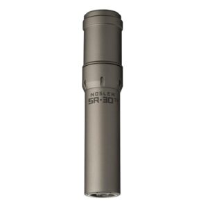 Nosler SR-30 Ti 30 Cal Titanium Suppressor Gray 7.96in 5/8x24
