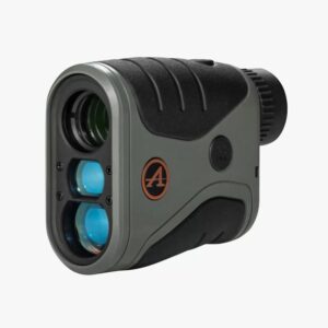 Athlon Midas G2 6x 1 Mile Laser Rangefinder in black and gray, rubber-armored