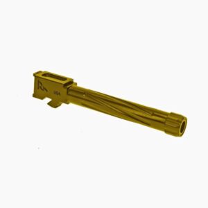 Rival Arms RA20G104E gold PVD 4.49in threaded barrel for Glock 17 Gen5