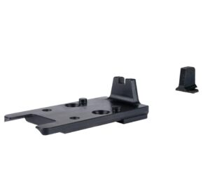 Trijicon Bright & Tough SRO/RMR HD mount and integrated night sight set for FN 509 in matte black