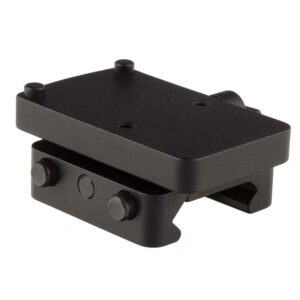 Trijicon AC32076 RMR/SRO Low Picatinny Rail Mount matte black Q-LOC quick release