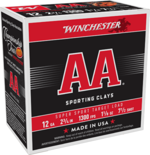AA SS 12GA #7.5 2.75" CLAY