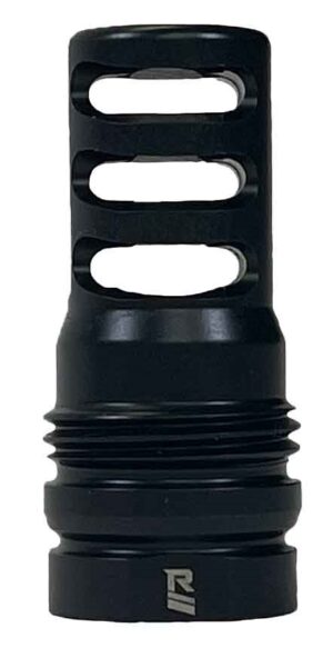 Rugged Suppressors MB025 3-Port Muzzle Brake .338 3/4x24 Black Nitride