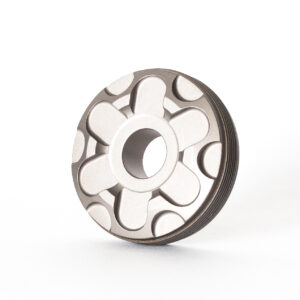 Rugged Suppressors FC005 Ti Front Cap 7.62mm titanium finish
