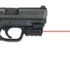 LaserMax Spartan SPS-R rail-mounted red laser sight in black with ambidextrous touch pads