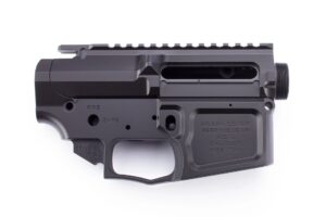 Wilson Combat AR-15 matched receiver set in Black Armor-Tuff finish