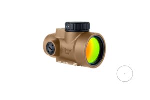 Trijicon MRO SD 1x25 2 MOA red dot sight in coyote