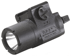 Streamlight TLR-3 rail-mounted tactical light, black