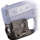 Streamlight TLR-6 100 lumen weapon light with red laser for Glock 42/43 in black