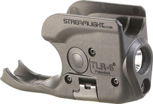 Streamlight TLR-6 1911 compact white LED light with integrated red laser, black
