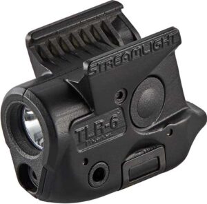 Streamlight TLR-6 weapon light with white LED and red laser for Sig Sauer P365, black