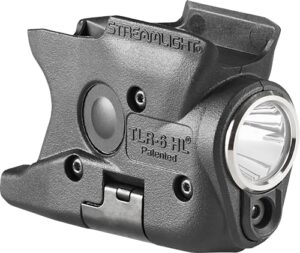Streamlight TLR-6 HL G 300 lumen weapon light with green laser, black