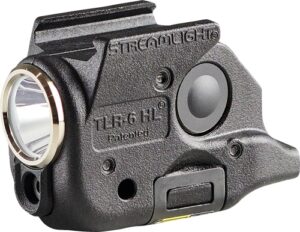 Streamlight TLR-6 HL G 69355 300-lumen handgun light with green laser for Glock 43X/48