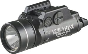 Streamlight TLR-1 HL-X weapon light in black