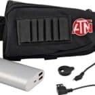 ATN ACMUBAT160 20,000 mAh extended battery pack with buttstock pouch