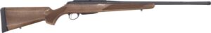 Tikka T3x Hunter left-hand .243 Win 20-inch threaded walnut stock blued rifle