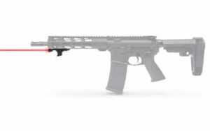 Viridian HS1 hand stop with red laser and M-LOK mount, black finish