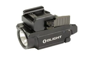 Olight Baldr Mini weapon light with green laser, black anodized finish