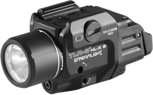 Streamlight TLR-8 HL-X USB 1000 lumen rail-mounted light with red laser