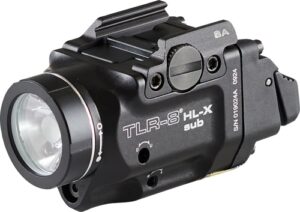 Streamlight TLR-8 HL-X Sub weapon light with red laser for Springfield Hellcat