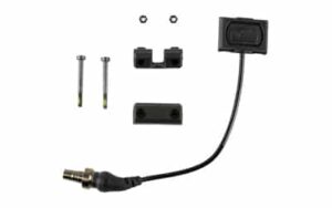 Unity Tactical ModButton Lite remote switch black with SureFire-compatible 4.5in cable lead