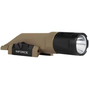 Inforce WMLx Gen 3 1100 lumen weapon light flat dark earth mounted view