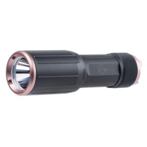 Sig Sauer Foxtrot-EDC ROSE handheld flashlight 1350 lumens black anodized with rose gold accents