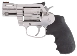 COLT King Cobra .22 LR 2-inch stainless revolver with Hogue rubber grips