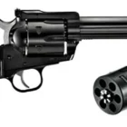 Ruger New Model Blackhawk Convertible revolver .45 Colt/.45 ACP 5.5 inch blued finish