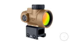 Trijicon MRO SD 1x25mm 2 MOA red dot sight in Coyote Tan