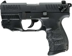 Walther P22Q .22 LR pistol 3.42 inch barrel black with integrated laser