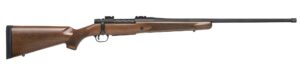 Mossberg Patriot 7mm PRC 24 inch walnut stock matte blue fluted threaded barrel MFG 28239