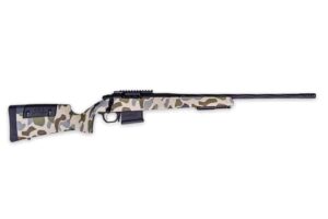 Weatherby 307 HUSH 6.5mm Creedmoor 20-inch bolt-action rifle with HUSH camo stock