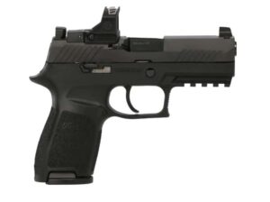 SIG Sauer P320 Compact 9mm 3.9-inch ROMEO-RS Pro black with 2 magazines