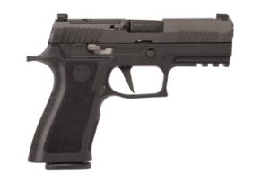 Sig Sauer P320 XCarry 9mm 3.9in XRay3 pistol, black polymer frame, 2x17rd