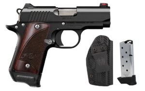 Kimber Micro 9 RTC Bundle 9mm 3.15-inch matte black with rosewood grips