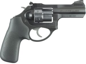 Ruger LCRx .22 WMR 3-inch revolver with matte black frame and Hogue Tamer monogrip