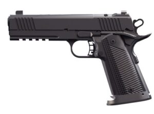 Rock Island Armory TAC Ultra FS HC .45 ACP 5-inch black parkerized pistol with G10 grips