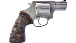 Taurus 856 .38 Special 2in matte stainless revolver with custom wood grips