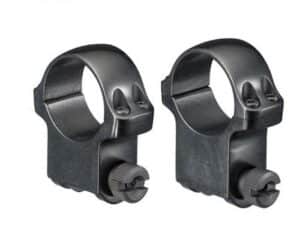 RUGER RING SET 1" MED MATTE BL M77
