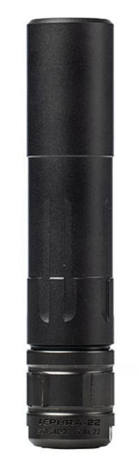 Aero Precision Tephra-22 rimfire suppressor black nitride 1/2x28 22LR