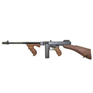 Auto-Ordnance AO 1927-A1 Deluxe .45 ACP rifle with Cutts compensator and walnut fixed stock