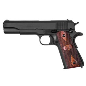 Auto-Ordnance AO 1911A1 9mm blued pistol with U.S. wood grips