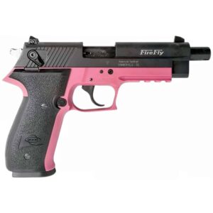 GSG FireFly .22 LR pistol pink 4.9in threaded barrel 13-round