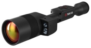 ATN Thor 5 XD LRF 3-30x thermal rifle scope in black anodized finish