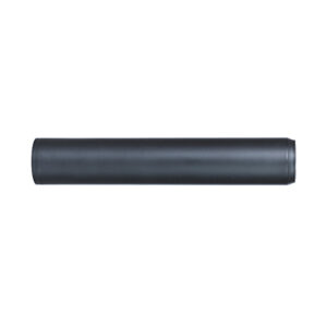 Barrett AM338 titanium suppressor with Barrett muzzle brake mount