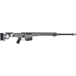 Barrett MRAD .308 Win 17-inch fluted barrel Tungsten Gray folding stock rifle